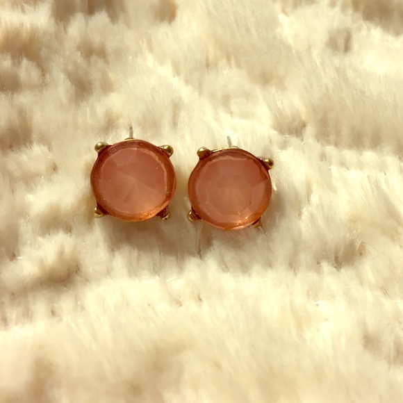 Blush colored studs