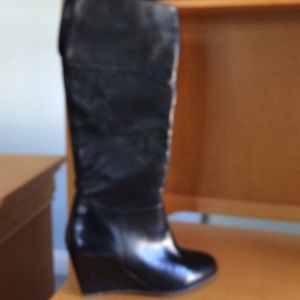 Leather boots by Steven