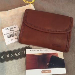 Coach Small Wallet with Key chain