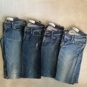 Girls Abercrombie jeans sz 10