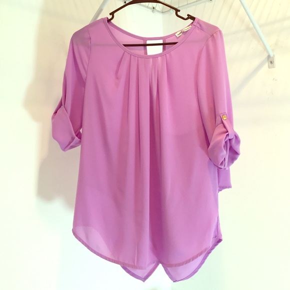 Lavender blouse