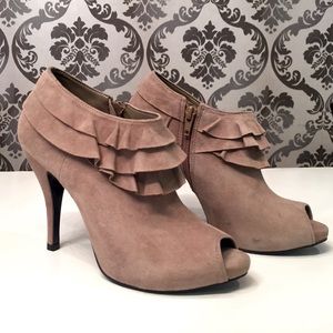 GIANNI BINI peep toe booty 💋