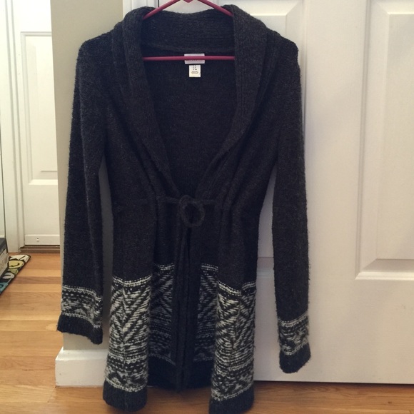 Maternity cardigan sweater, Sz S