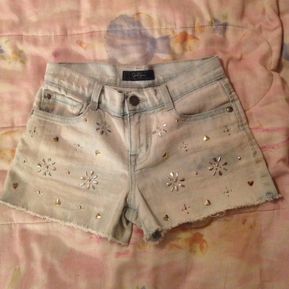 Jessica Simpson Jean shorts - Picture 1 of 2