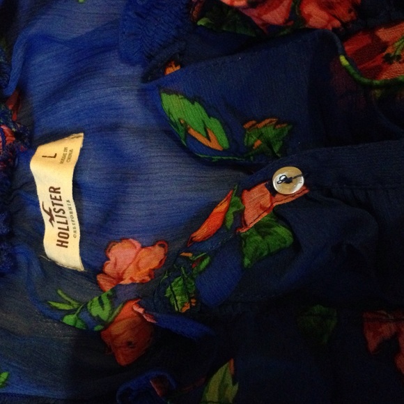 HOLLISTER FLORAL SHIRT πΈ - Picture 3 of 3