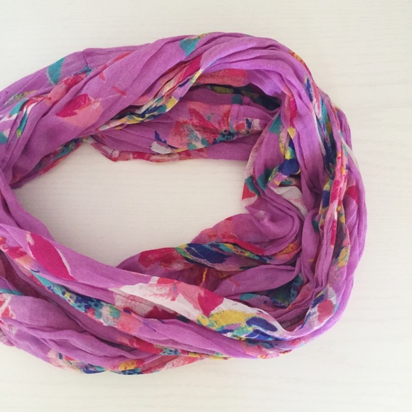 American Eagle Floral Infinity Scarf