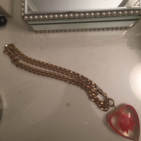 Betsy Johnson necklace.