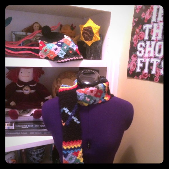 Matching scarf and beanie