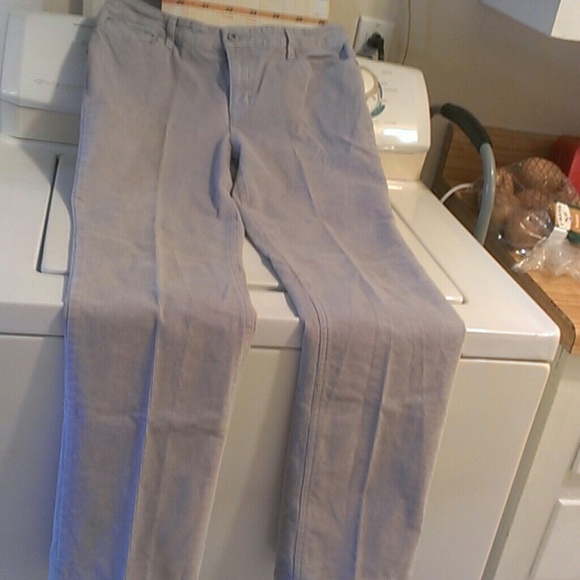 Ladies courderoy straight leg pants