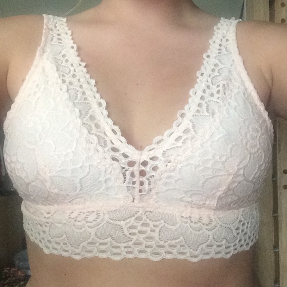 Light pink aerie bralette
