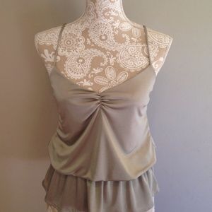 Urban outfitters tank with sinched waist