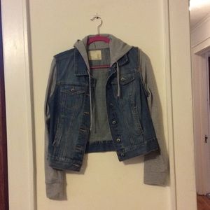 Forever 21 Sweater/Jean Jacket