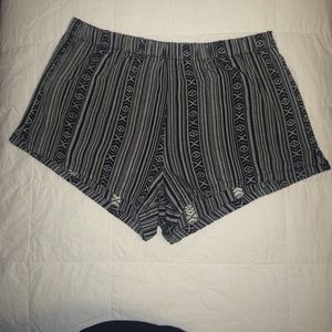 High waisted shorts