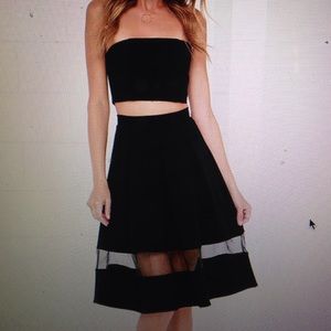 BRAND NEW LuLu's black cocktail dress
