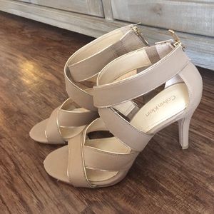 Calvin Klein Thick Strappy Shoes