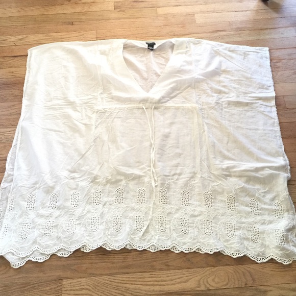 Other - White 100% cotton coverup