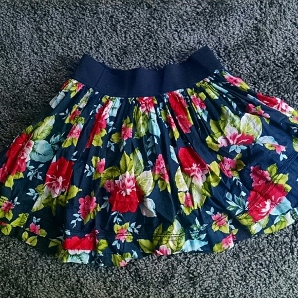 Floral A&F Skirt
