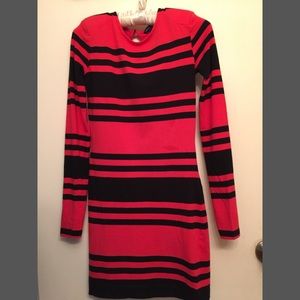 French Connection Stripe Jersey Dress