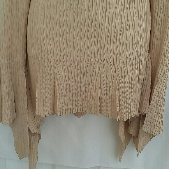 Tan Angel Fairy Dress/Blouse with Sleeves - Picture 2 of 3