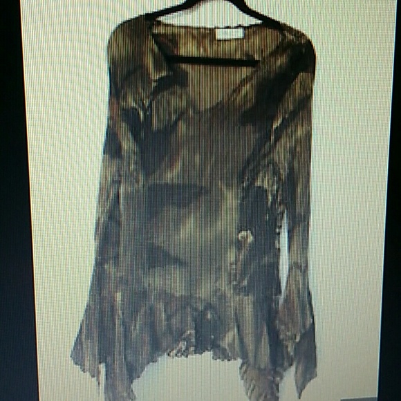 Tan Angel Fairy Dress/Blouse with Sleeves - Picture 3 of 3