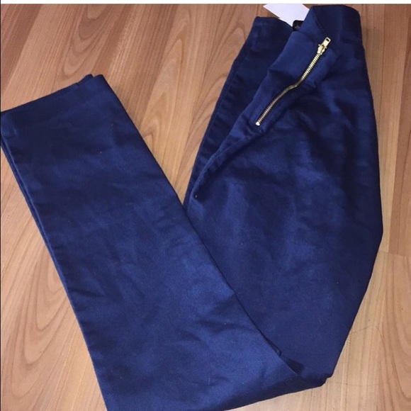 bundle of highwaisted  blue and black pants
