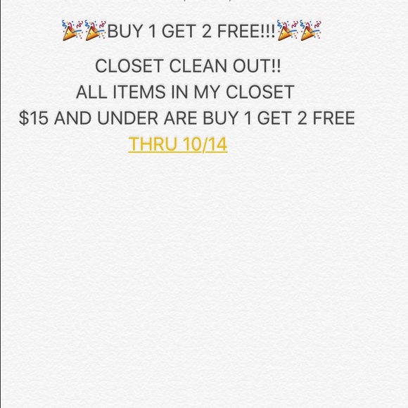 😀😀😀BUY 1 GET 2 FREE!!!😀😀😀