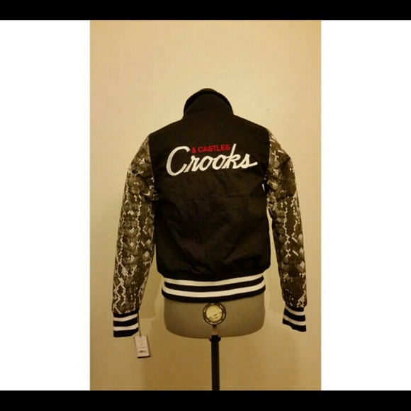 **SOLD**Crooks & Castles Stadium Jacket in S/P - Picture 3 of 4