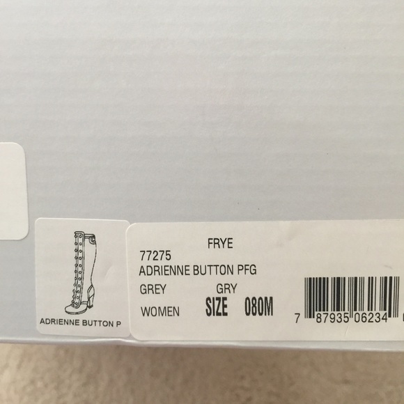 Frye NIB Grey Leather Boots - Picture 4 of 4