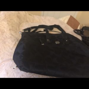 Large Coach duffle bag