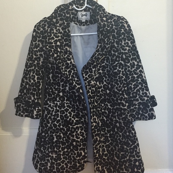 Forever 21 leopard jacket