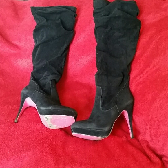 Knee high boots