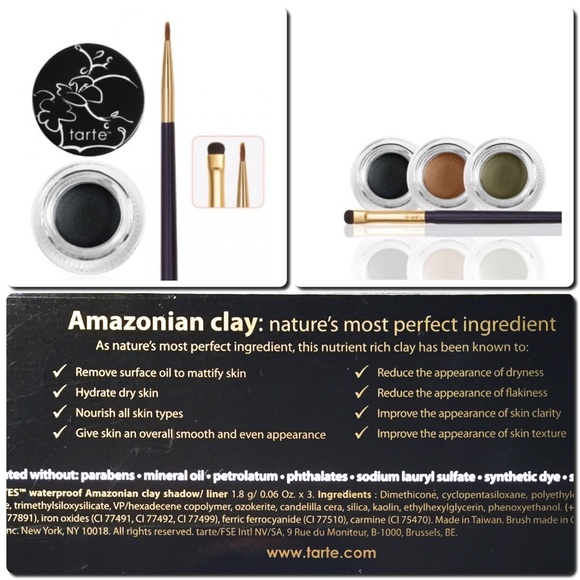 tarte Other - NIB Tarte Amazonian clay shadow + liner Jewels Kit