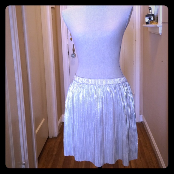 BCBG Generation Silver Skirt