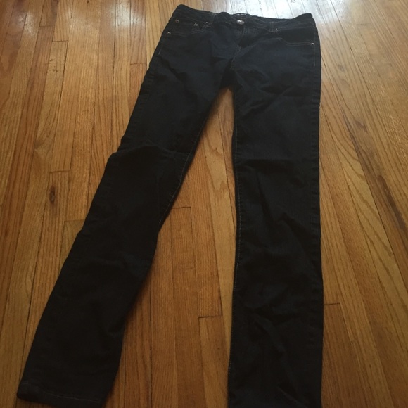 Dark denim skinny jeans