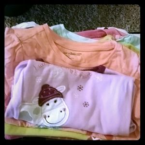 10 shirts size 5t for charlee
