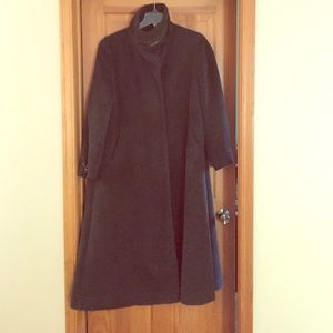 Jones of New York long Alpaca/wool Coat