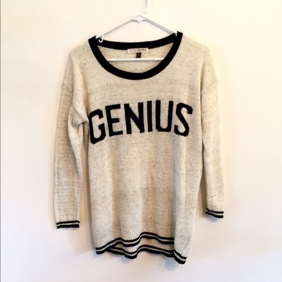 GENIUS 3/4 Sleeve Sweater