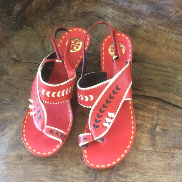 Never Worn Tory Burch Kitten Heels