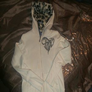 Fox hoodie with furry hood