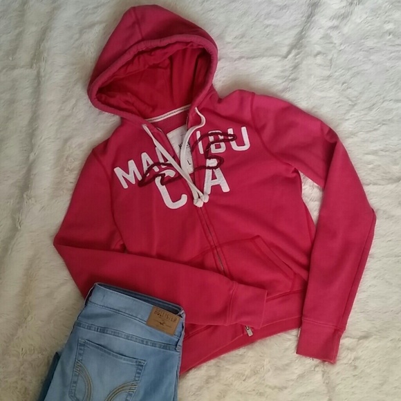Pink Hollister Jacket