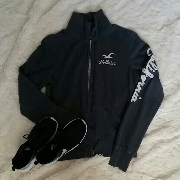 Grey Hollister Jacket