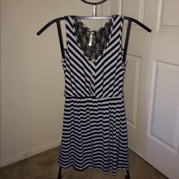 Black and gray sun/summer dress