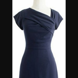 J Crew origami sheath dress