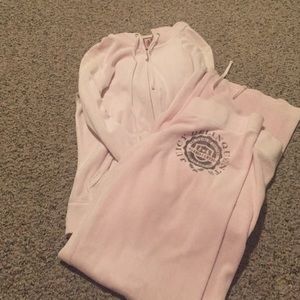 Juicy couture terry cloth sweat suit