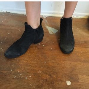 Vagabond leather booties