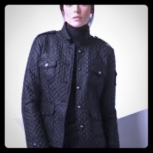 Tory Burch Black Quilted Jacket