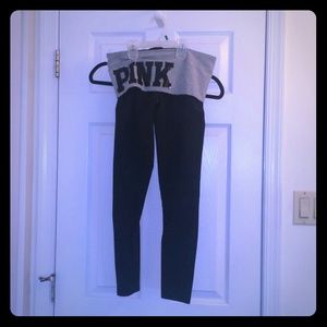 PINK sequin leggings