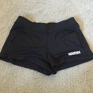 Black Hooter Shorts