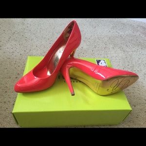 Ted Baker pink/orange heels