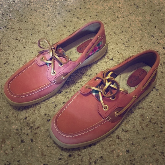 Pink Sperry Top-Siders Boat shoes